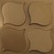 Ekena Millwork 19 5/8in. W x 19 5/8in. H Clover EnduraWall Decorative 3D Wall Panel Covers 2.67 Sq. Ft. WP20X20CVCGH - alternate 1